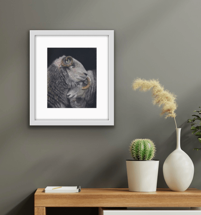 "Stronger Together" Limited Edition Herdwick Sheep Print